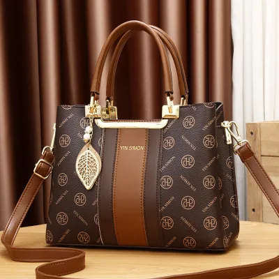 Large Capacity Soft Leather Shoulder Bag HB4634